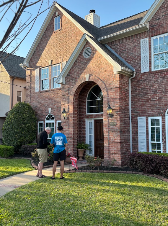 Gleam Clean exterior house washing project