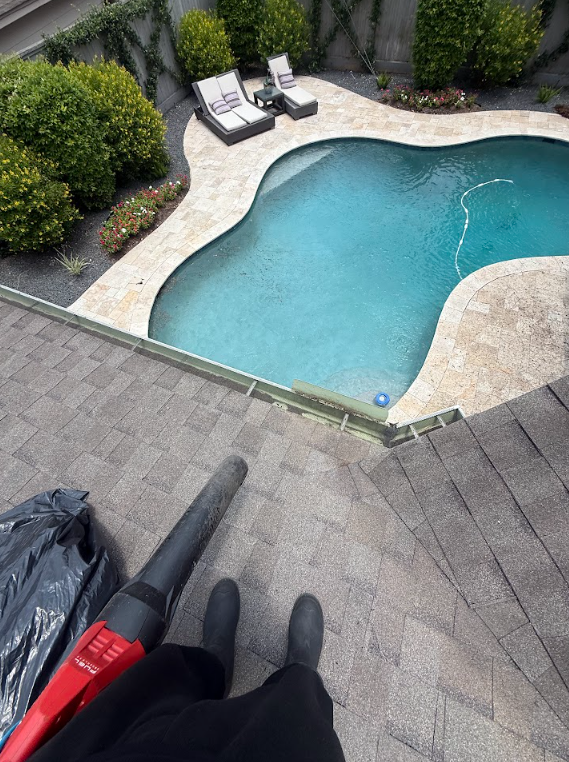 Sparkling window cleaning execution