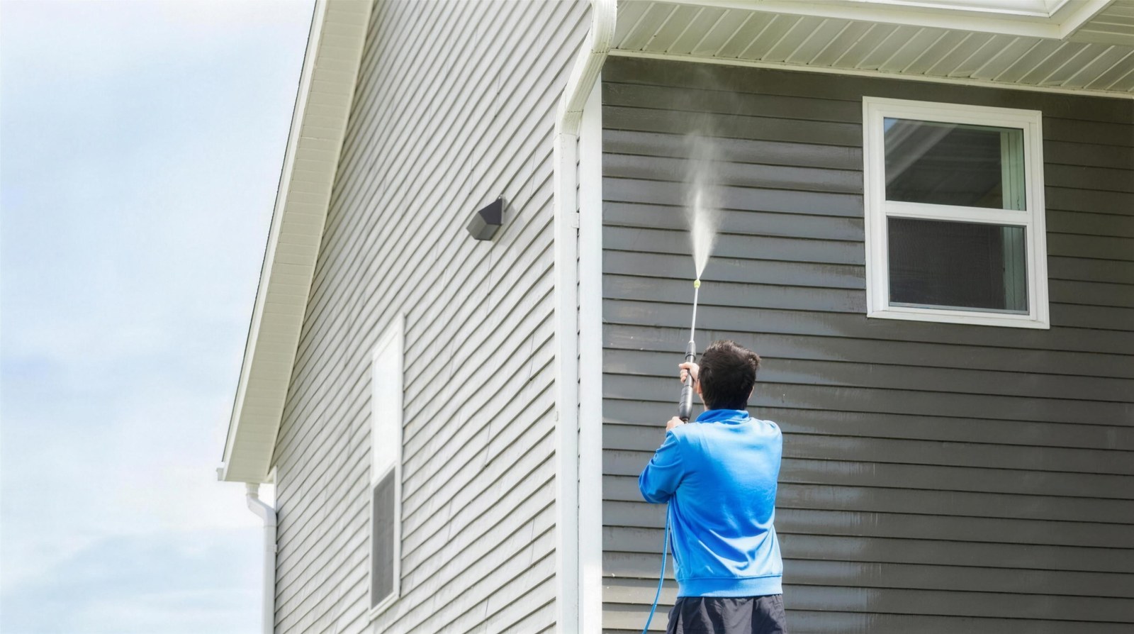 Soft Washing delicate surfaces in Houston